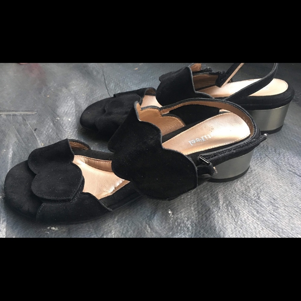 Beautifeel Black Heeled Sandals